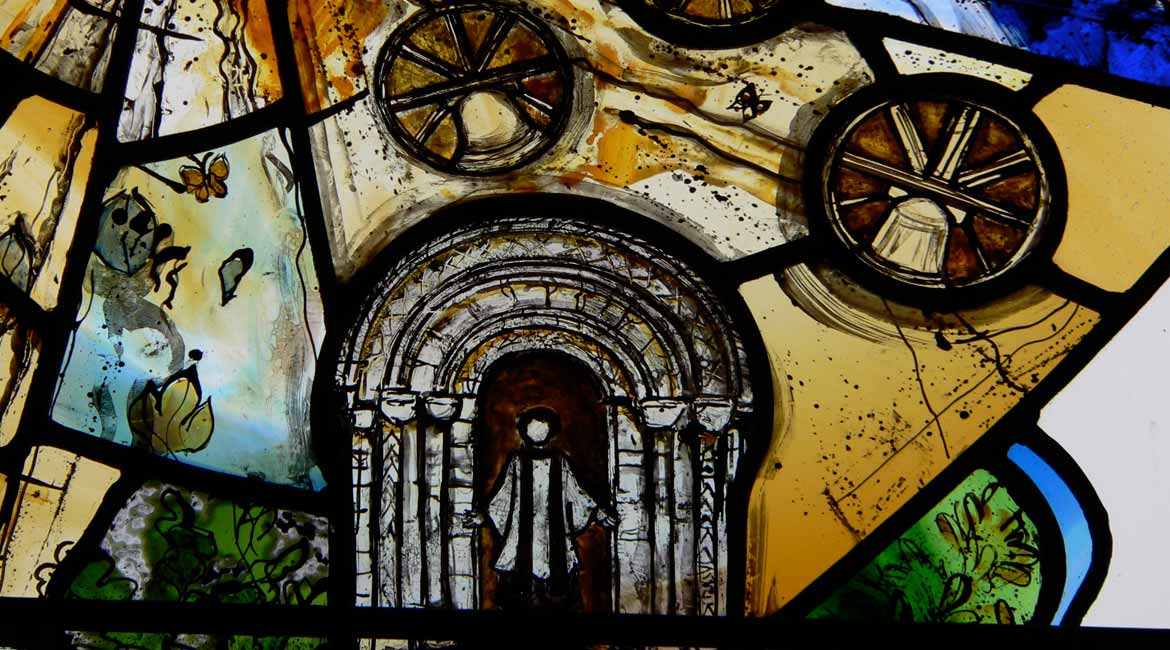 Commission of new Stained Glass Window at All Saints, Honington, Suffolk
