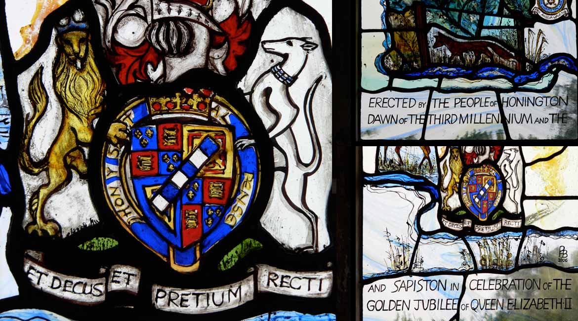 Commission of new Stained Glass Window at All Saints, Honington, Suffolk