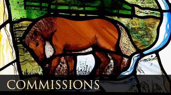 Commision of stained glass |