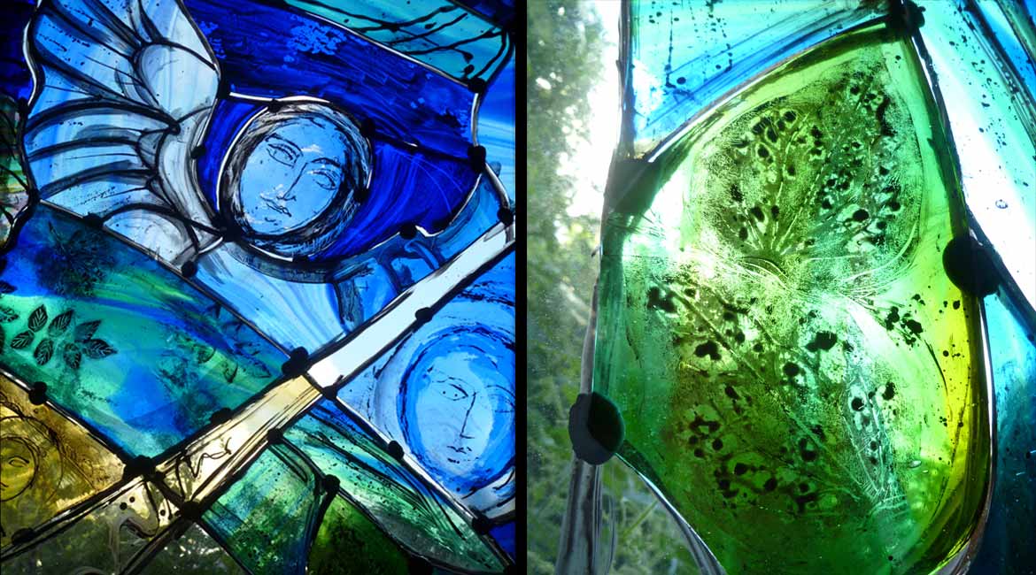 Commission of Stained Glass at St. Barnabas, Erdington, Birmingham
